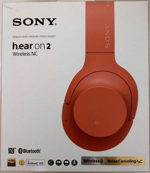 04 Sony WH-H900N h.ear on 2 無線藍芽耳機 包裝外盒
