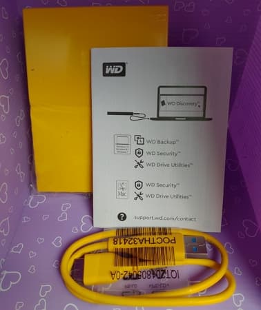 06 WD My Passport 4TB 2.5吋行動硬碟 配件