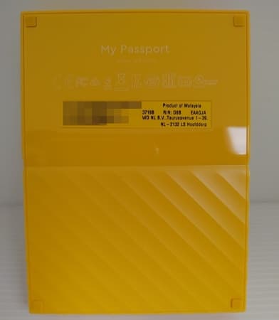 07 WD My Passport 4TB 2.5吋行動硬碟 行動硬碟的外殼