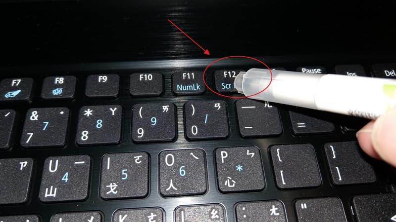 重灌 Acer E5-475G 筆電 Windows 10 的步驟 14 14 Acer E5 475G 重灌 Windows 10 F12 boot menu