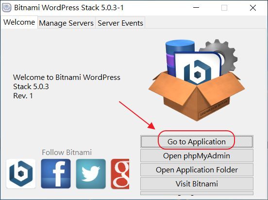 17 Bitnami WordPress setup 1