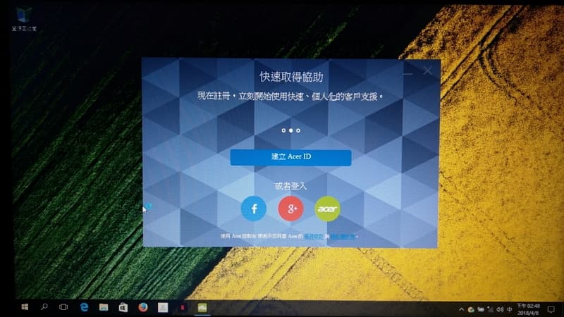 32 Acer E5 475G Windows 10 重灌完成