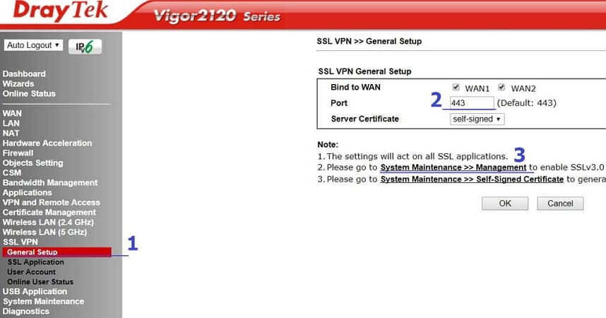 37- Vigor2120n-plus VPN general setup