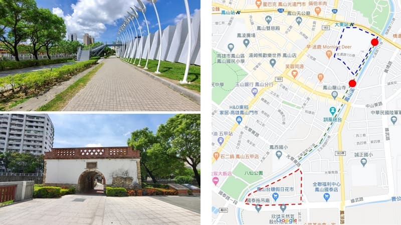 05_ 自行車道 高雄鳳山溪路線，親子夢時代一日遊 (3)