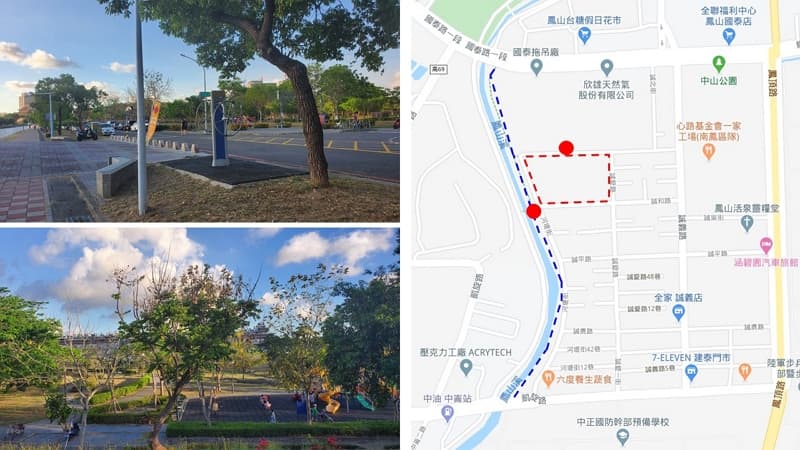 07_ 自行車道 高雄鳳山溪路線，親子夢時代一日遊 (5)