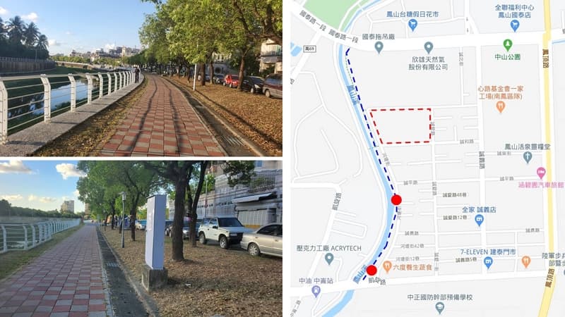 08_ 自行車道 高雄鳳山溪路線，親子夢時代一日遊 (6)
