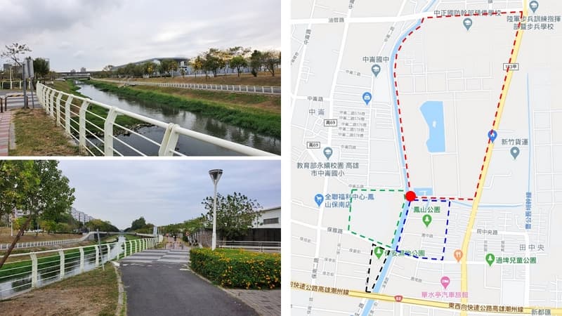13_ 自行車道 高雄鳳山溪路線，親子夢時代一日遊 (11)