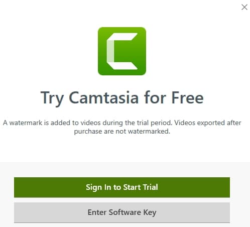 122 Camtasia sign up