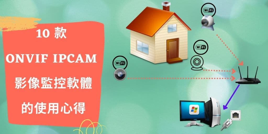 Read more about the article 10 款 ONVIF IP Cam 監視器影像管理軟體的使用心得