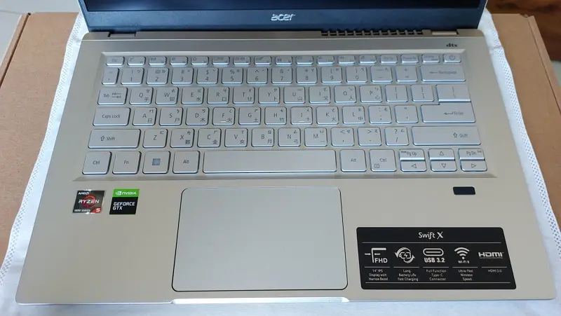 01 Acer Swift X SFX14 is AMD Ryzen notebook