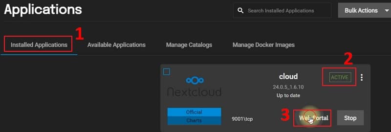 【免費】雲端硬碟伺服器架設在Windows 10/11的不藏私分享 15 10 在Windows 10架設雲端硬碟伺服器 activate nextcloud in TrueNAS scale