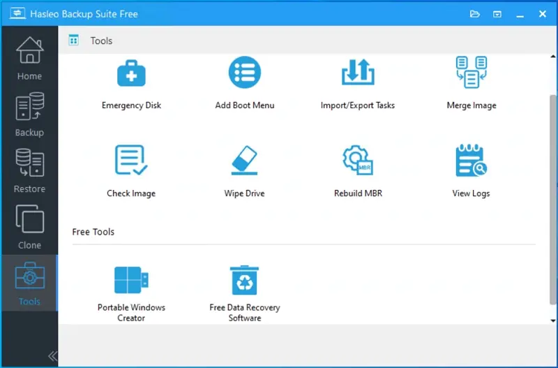 06 Hasleo backup suite free Tools