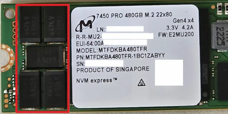 企業級 SSD 適合用於 NAS 嗎?Micron 7450 PRO 效能實測 3 08 Micron 7450 Pro Power loss protection