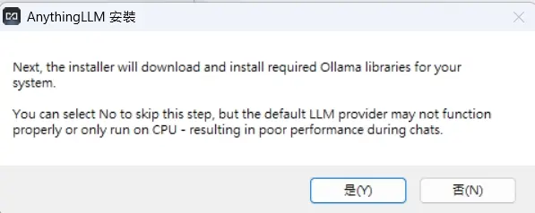 07_AnythingLLM required Ollama libraries